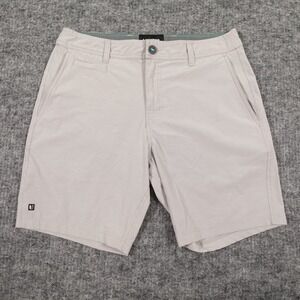 Linksoul Shorts Mens 30 Gray Boardwalker Performance‎ Stretch Lightweight Golf